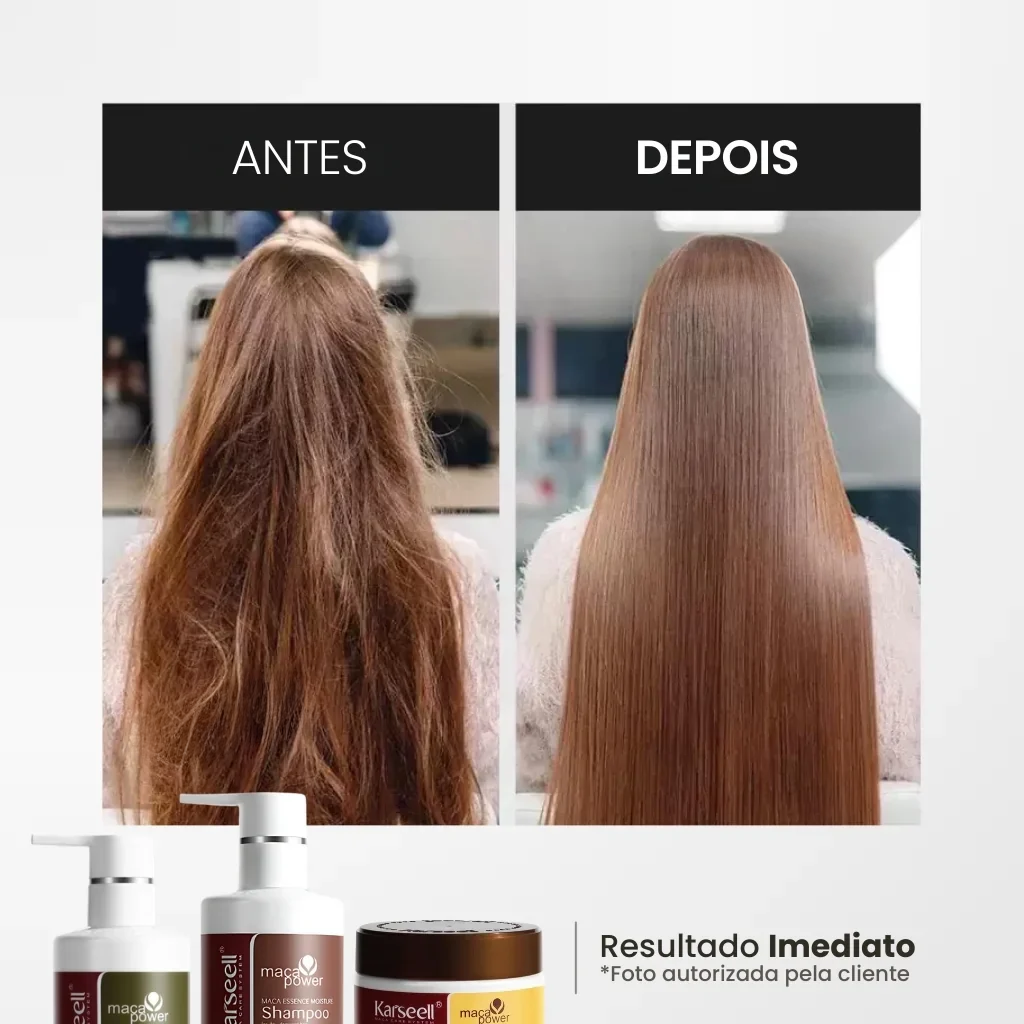 Kit Karseell Completo: Shampoo, Condicionador e Máscara