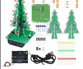 Kit de montagem arvore de natal 3D