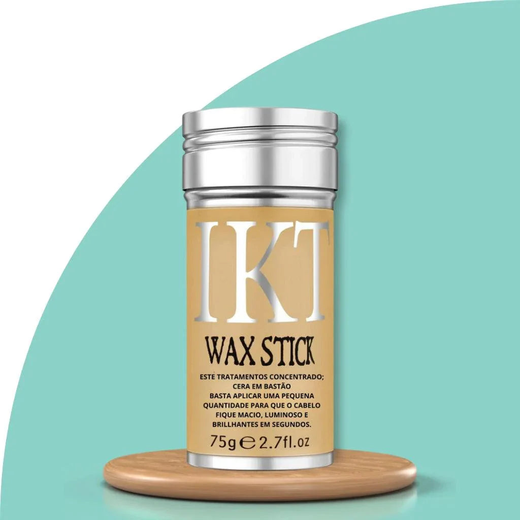 WaxStick: Cera em Bastão Anti-Frizz para Penteados Perfeitos